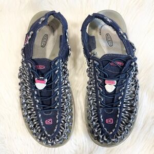 KEEN Newport H2 Water‎ Sandal Navy Pink Athletic Outdoor Women Size 9.5